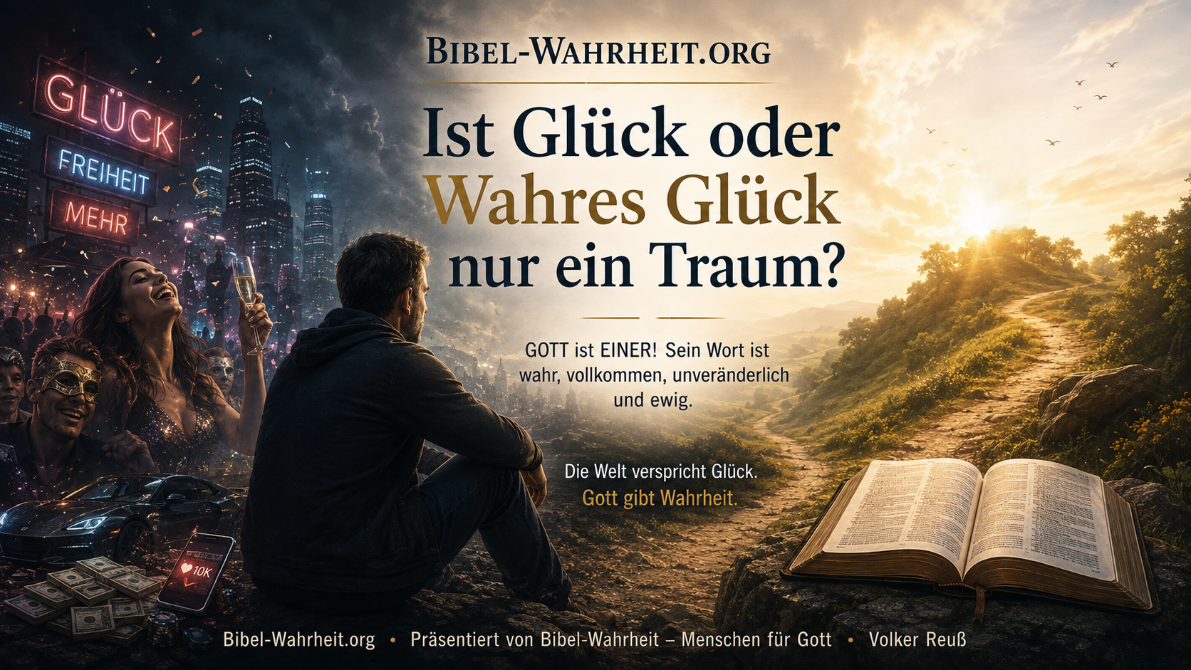 Ist Glück oder Wahres Glück nur ein Traum?
