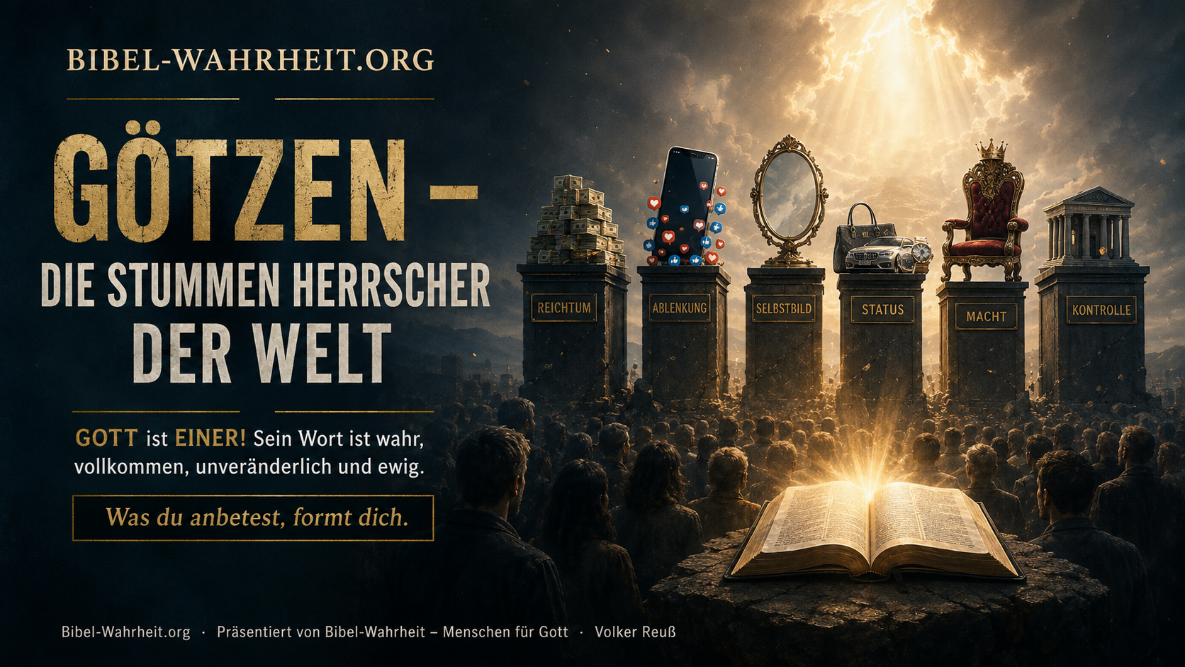 GÖTZEN – DIE STUMMEN HERRSCHER DER WELT